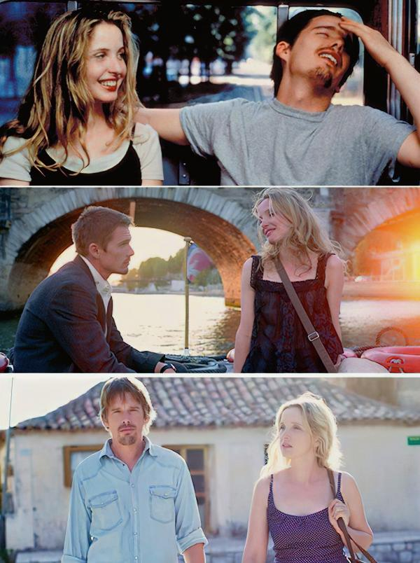 《爱在黎明破晓前》《爱在日落黄昏时》《爱在午夜降临前》剧照