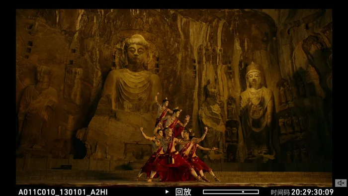 《七夕奇妙游》晚会剧照，开场节目《龙门金刚》。受访者供图