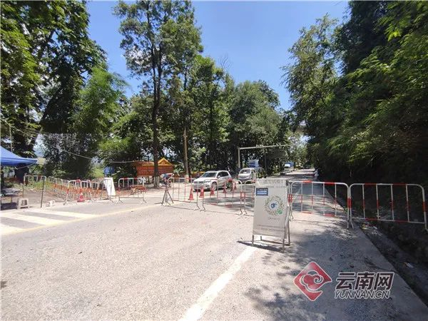 瑞丽市疫情防控点。夏方海 摄