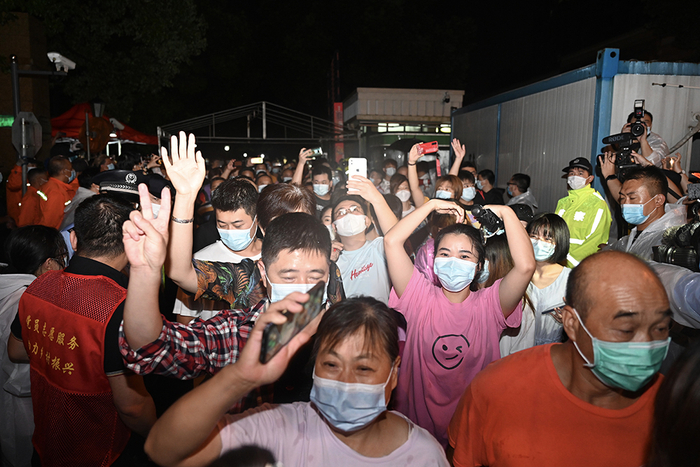 上海心圆西苑小区解封前的14天