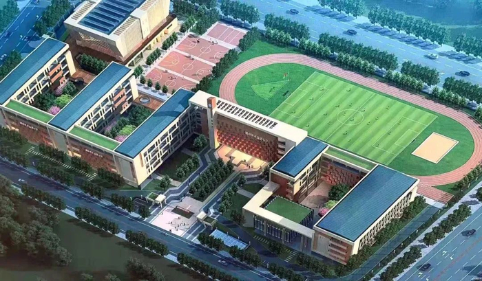 湘府英才益清小学效果图。