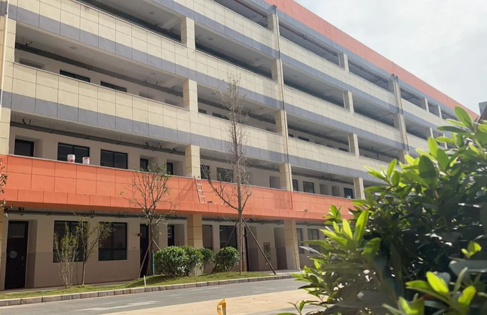 仰天湖实验学校校园一角。均为学校供图