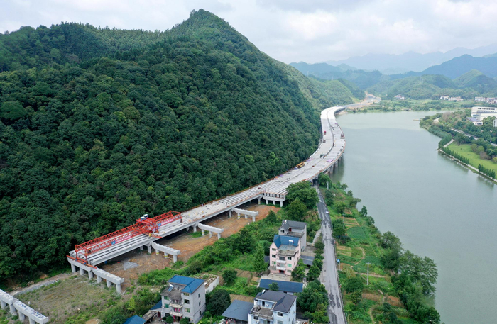 开化:绿水青山间 架起水上公路桥|开化|绿水青山|衢州市_新浪新闻