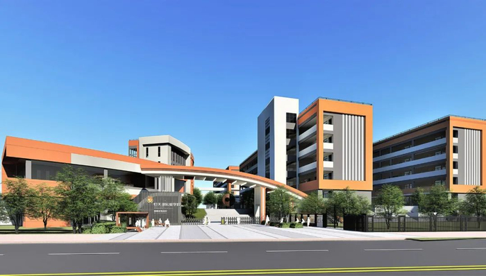 仰天湖实验学校效果图。