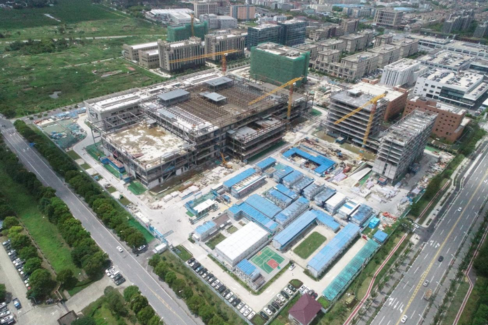 交通银行新同城数据中心项目航拍全景图  （央广网发 受访者供图）