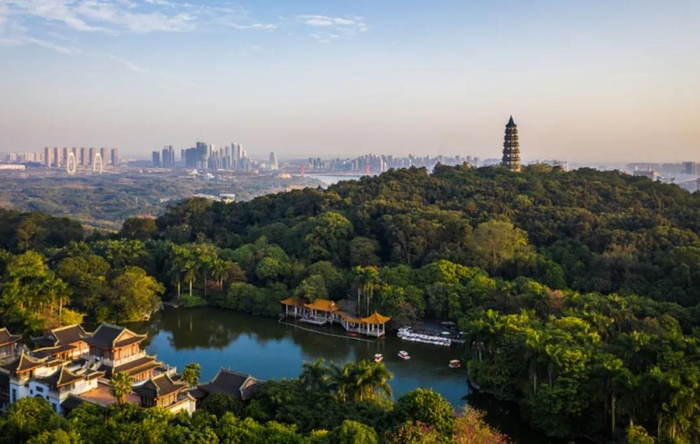 （汉华·右江院子示意图，企业供图，央广网发）