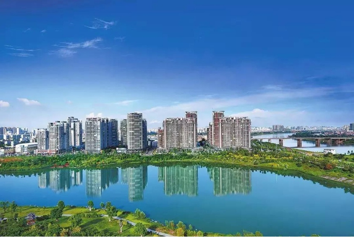 （汉华·右江院子示意图，企业供图，央广网发）