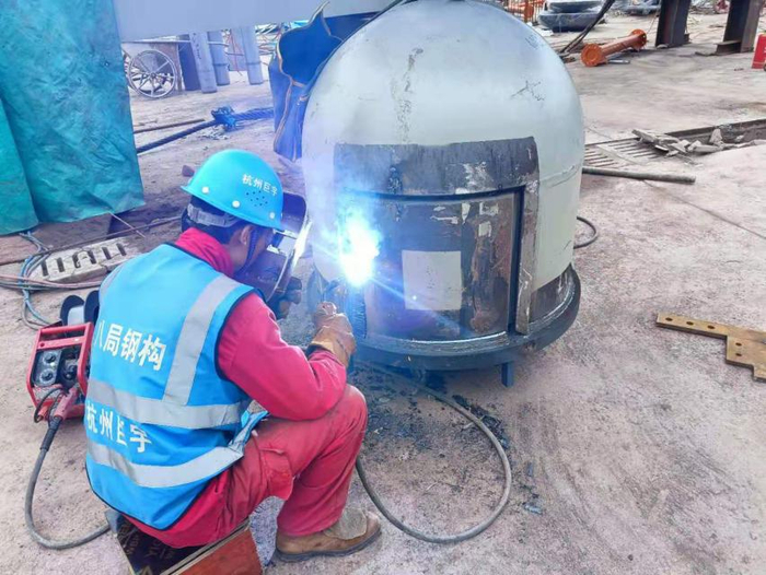 施工现场（央广网发 中建八局供图）