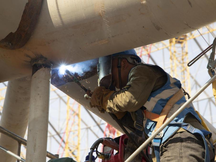 施工现场（央广网发 中建八局供图）