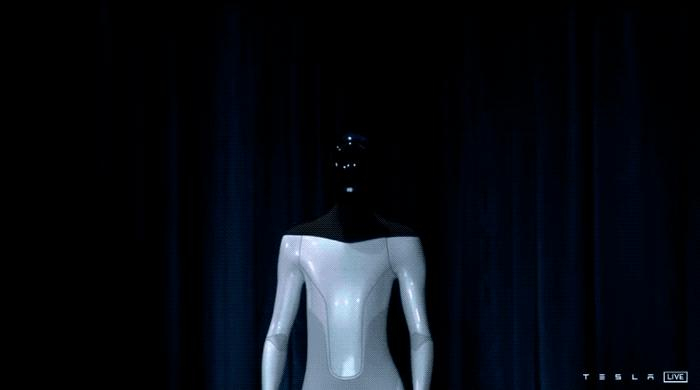 ▲特斯拉机器人展示