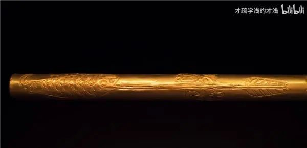 才浅制作的金杖细节 图片来源：B站
