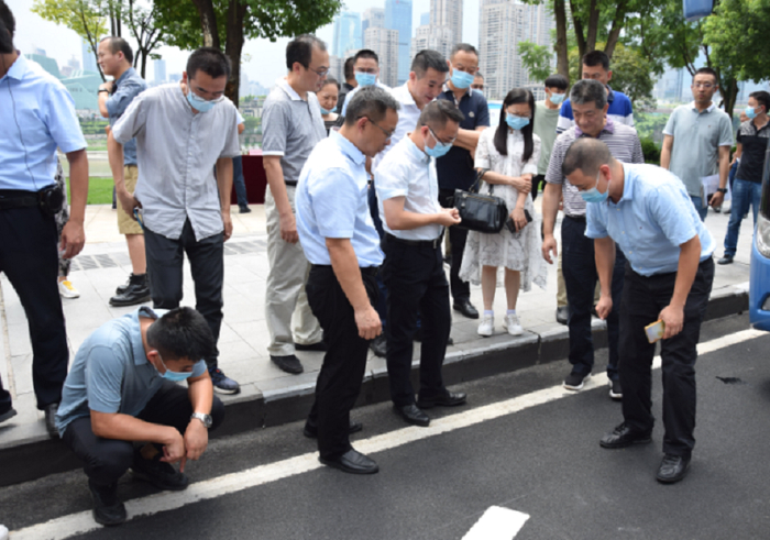 观摩学习现场（央广网发 南滨路建设发展中心供图）
