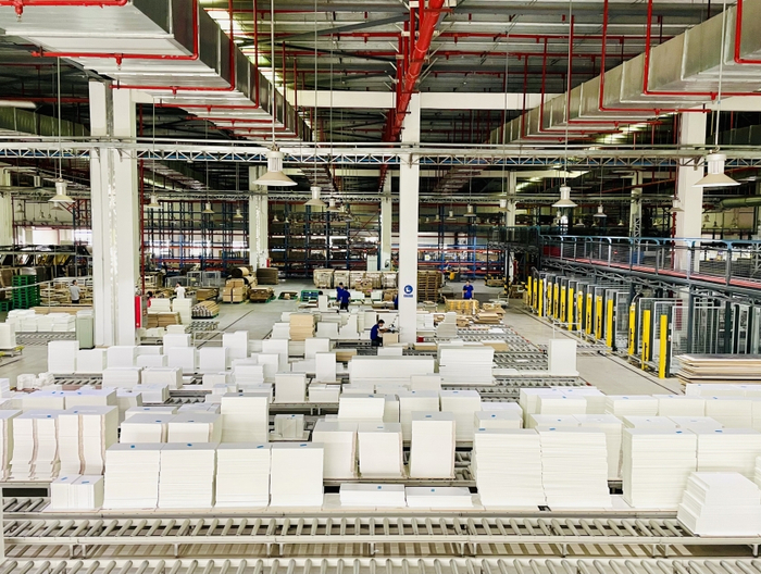 索菲亚数字化工厂。 记者郑小琳摄