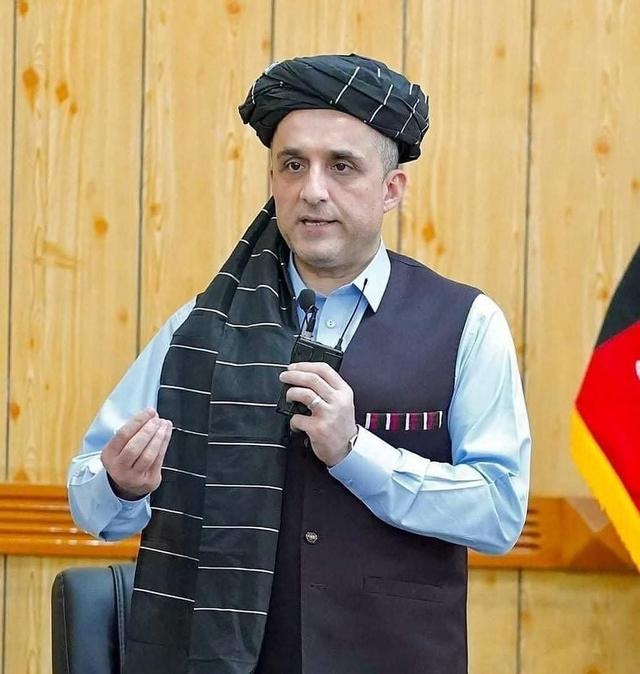 阿富汗副总统阿姆鲁拉·萨利赫（资料图） 