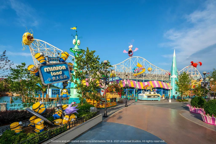 北京环球影城主题公园。图/北京环球度假区官方微博