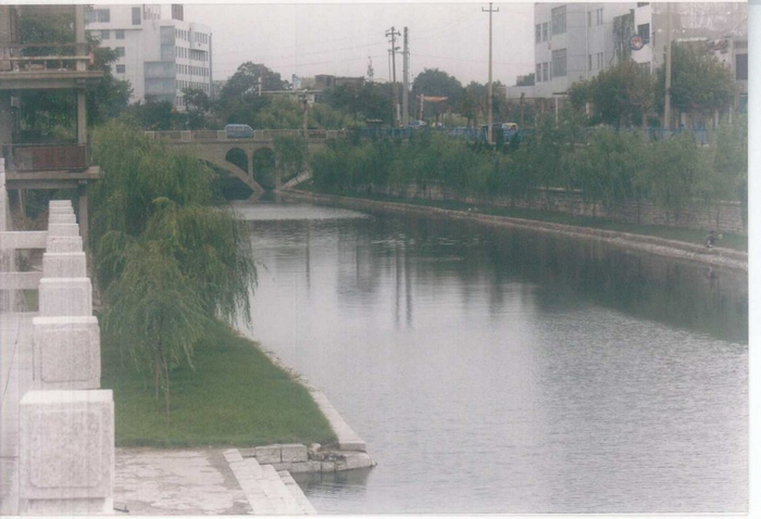 （《古运回望图》采风照片，企业供图，央广网发）