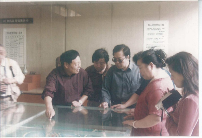 （《古运回望图》采风照片，企业供图，央广网发）