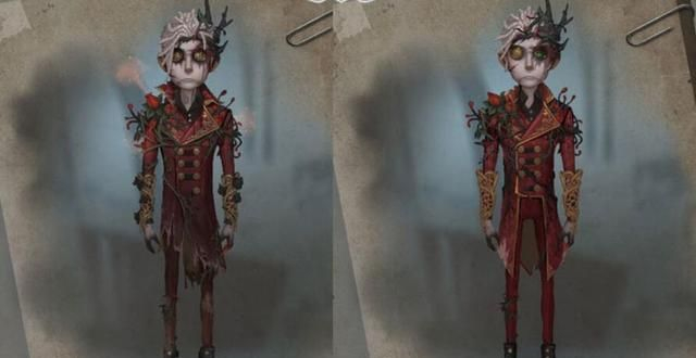 第五人格：佣兵红衣人“废稿”公布,早期皮肤设定,也太搞笑了!