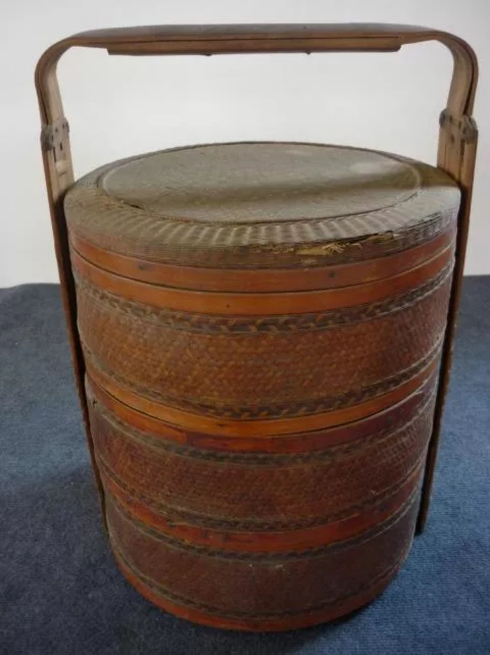  （手提竹编食盒 ，大运河翰林民俗博物馆供图，央广网发）