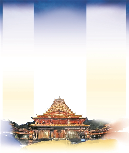 阳朔刘三姐文化印象博物馆。