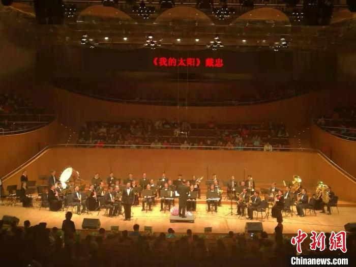 戴忠表演现场 受访者供图