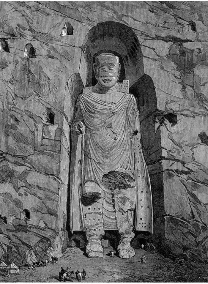 辛普森绘制的东大佛版画（1886年）