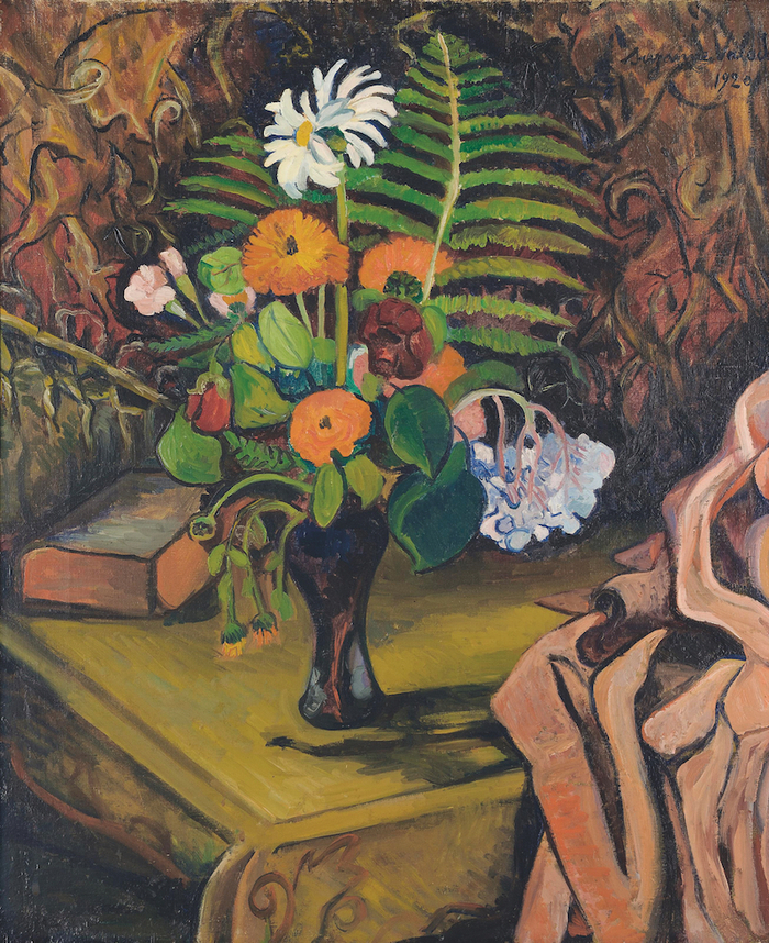 苏珊·瓦拉东《桌上的花瓶》