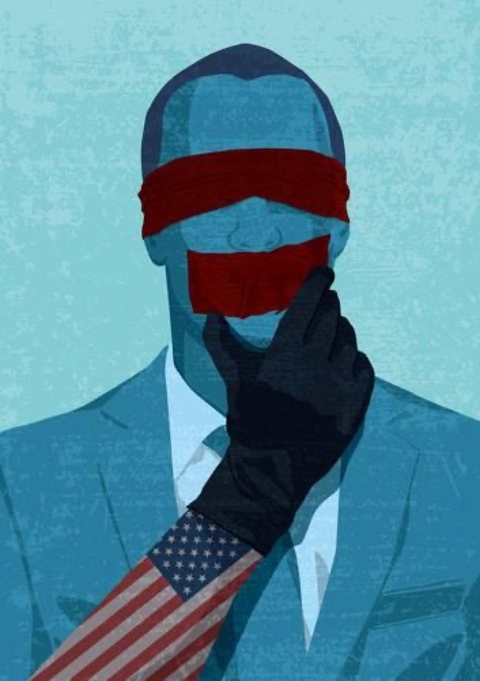 漫画：美国黑手掩盖其国内早期病例 （人民视觉供图）