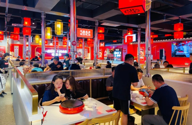 柒酒烤肉梅州兴宁店（企业供图，央广网发）