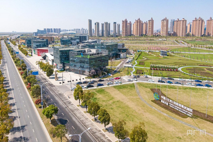 南京自贸片区（央广网发 南京江北新区自贸区综合协调局供图）