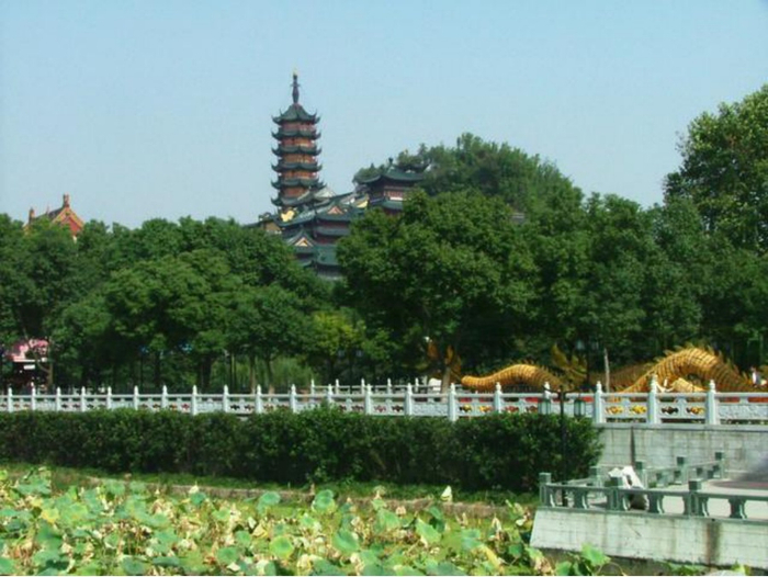 （镇江名胜古迹——金山寺，企业供图，央广网发）