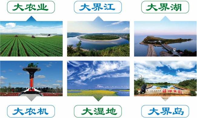 北大荒丰富的自然资源。