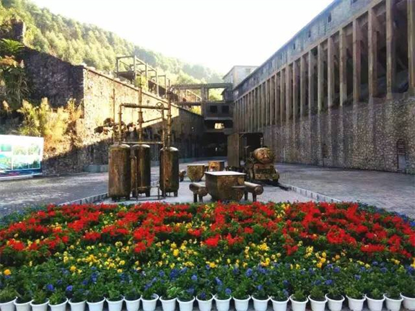 选煤楼遗迹（央广网发 合山市文化广电和旅游局供图）