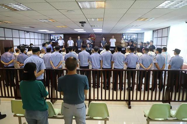 岳阳中院正在审理涉案2000万的荐股骗局。来源：岳阳中院