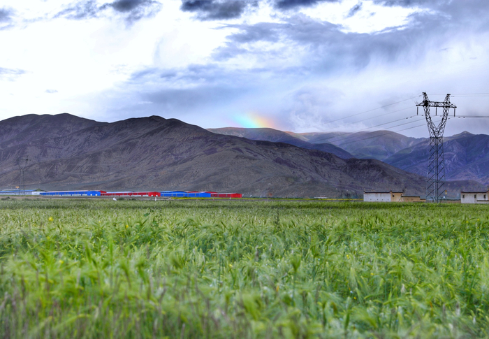 拉孜县风光（央广网发 受访者供图）