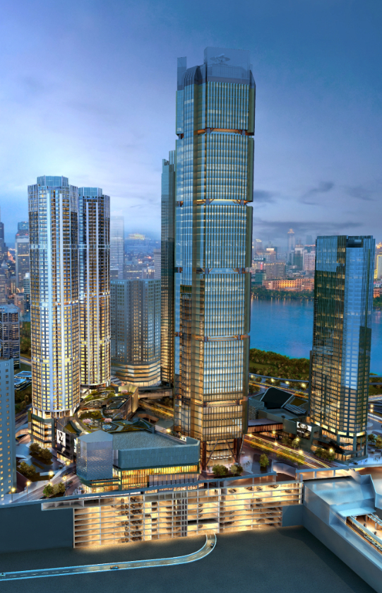 （世茂·重庆中心效果图）