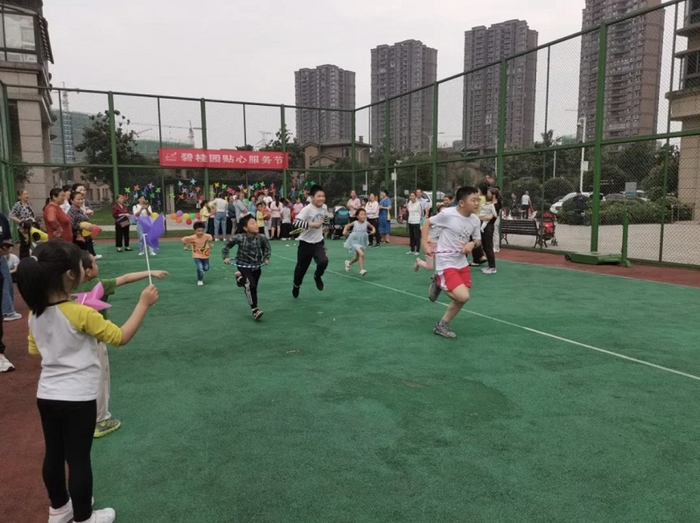 童心运动会现场（央广网发 重庆碧桂园供图）