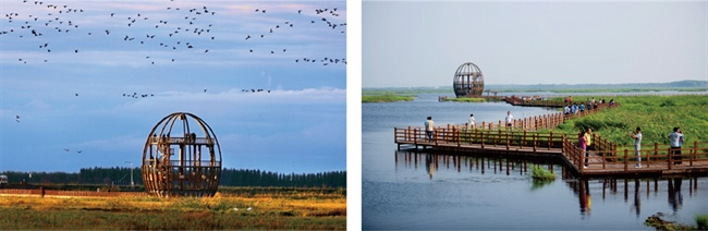 雁窝岛国家级湿地自然保护区。