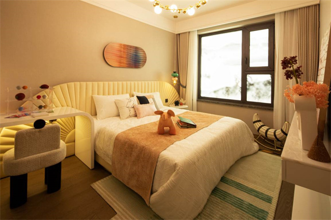 绿城·杨柳郡项目全装修样板间。绿城哈尔滨 供图