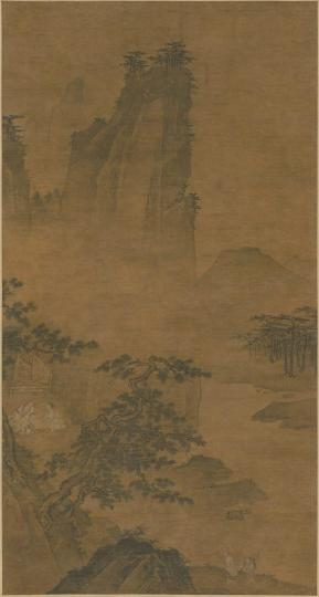 明 戴进 《商山四皓图》轴 故宫博物院供图