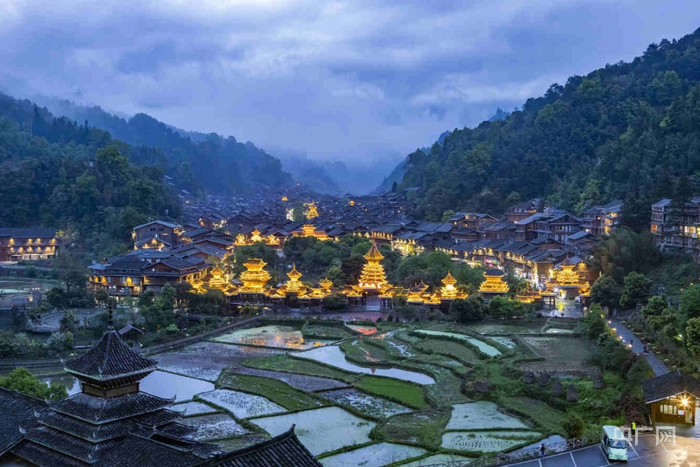 肇兴侗寨（央广网发 视觉中国供图 ）