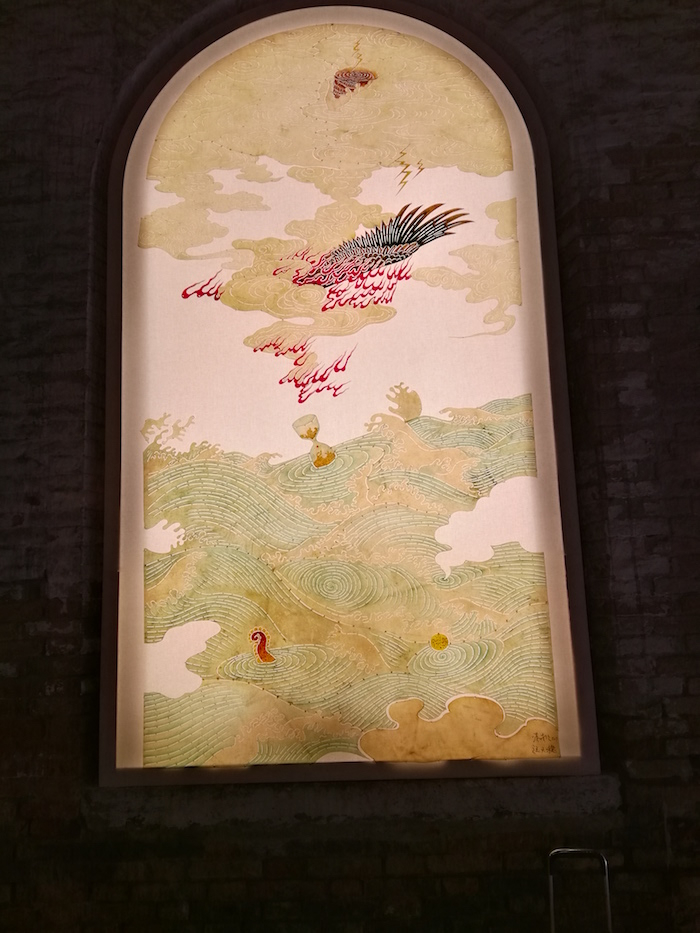 威尼斯双年展中国馆展览现场，汪天稳作品