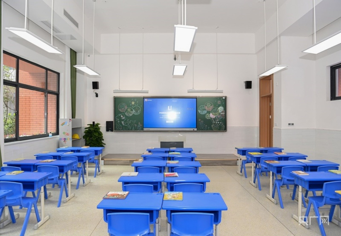 云创小学教室（央广网发 蓝天摄）