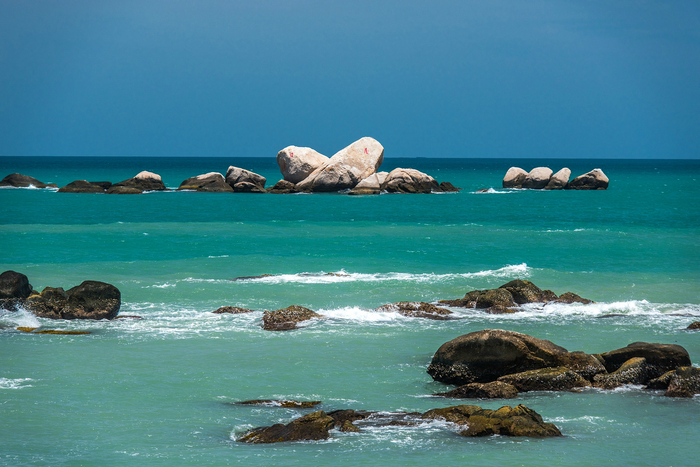 海南|天涯海角|南天一柱_新浪新闻
