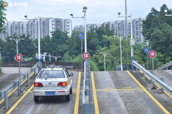 岑村驾考场。信息时报记者 陈引 摄