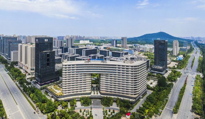 俯瞰合肥高新区 王世宝摄