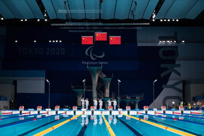 中国选手蔡丽雯、王欣怡、李桂芝分获冠、亚、季军。新华社记者 朱炜 摄