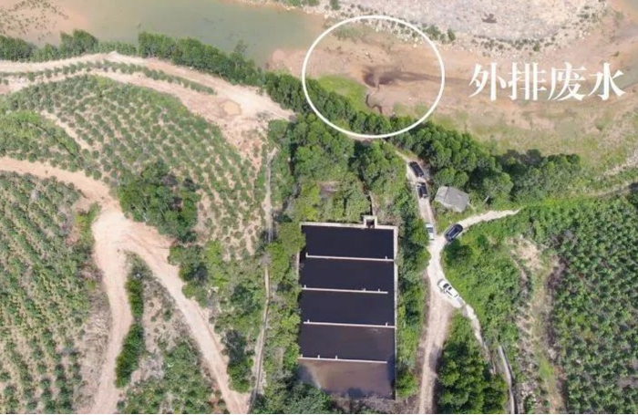 图4 贵港市金地矿业五指山尾矿库外排废水污染周边环境