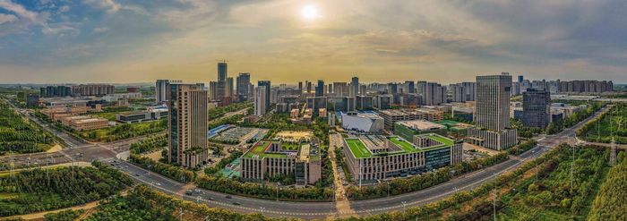 俯瞰合肥高新区 高新区工委办供图