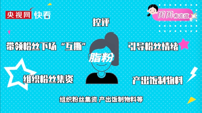 线上职业粉丝“作用多多”（图源：央视）